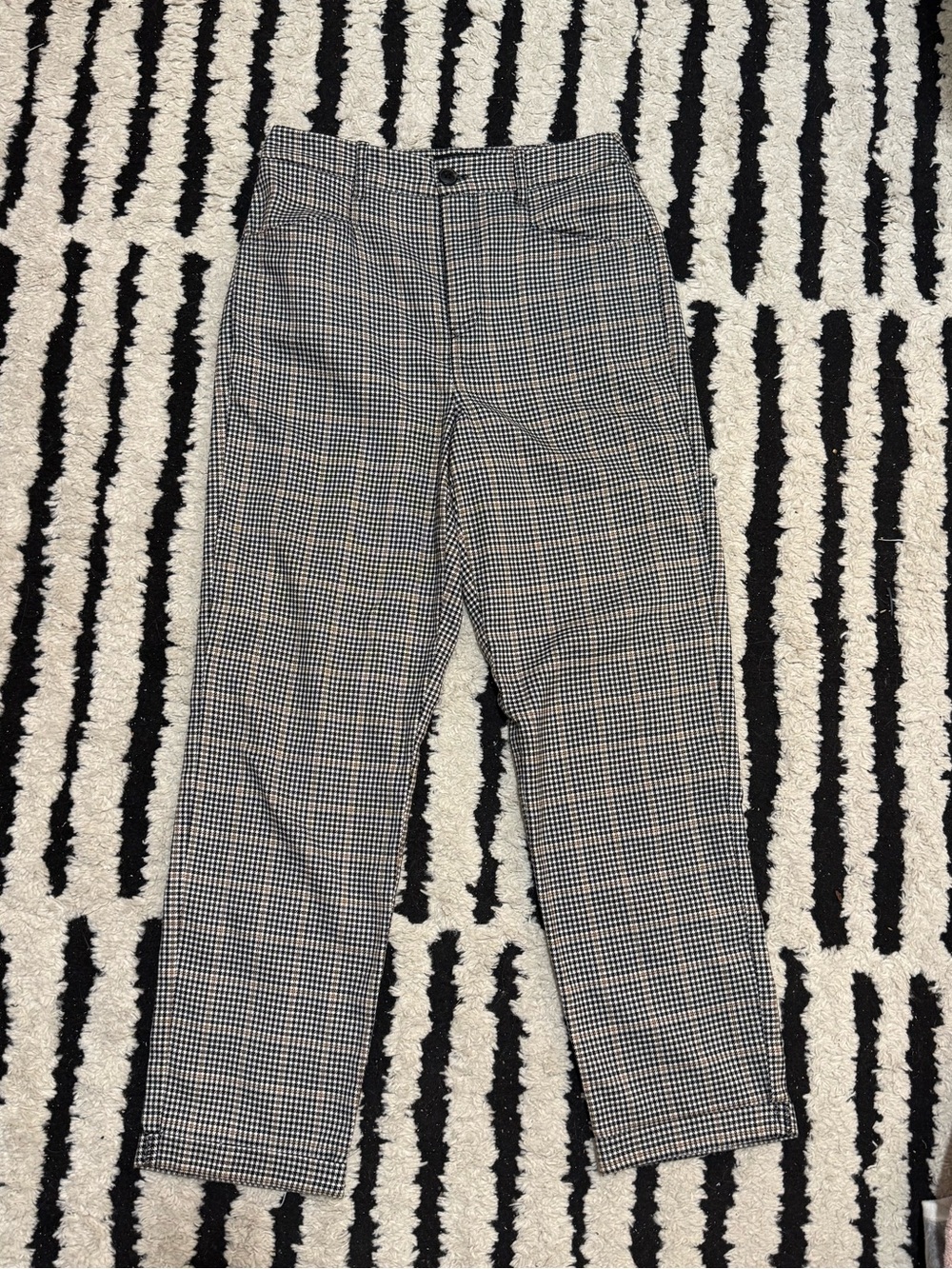 Urban Outfitters Classic Black & White Houndstooth Pants